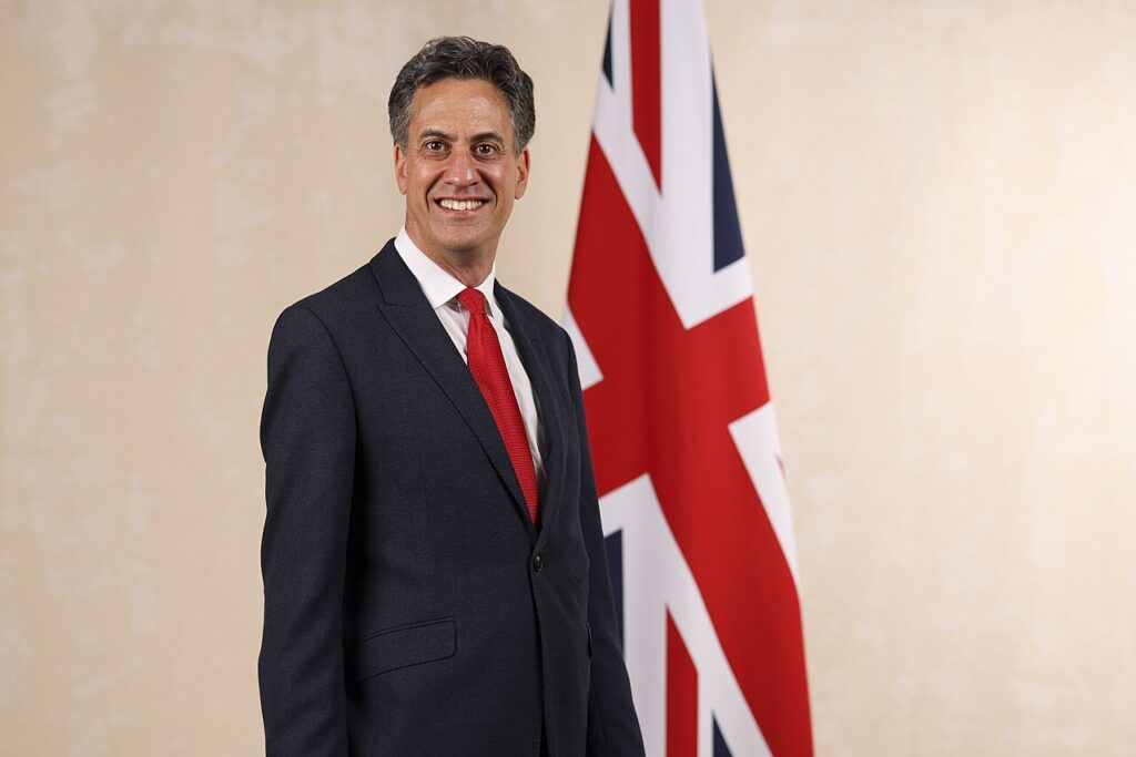 Ed Miliband in his official Cabinet portrait, July 2024